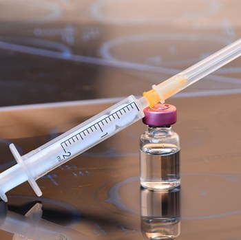 Botox and syringe